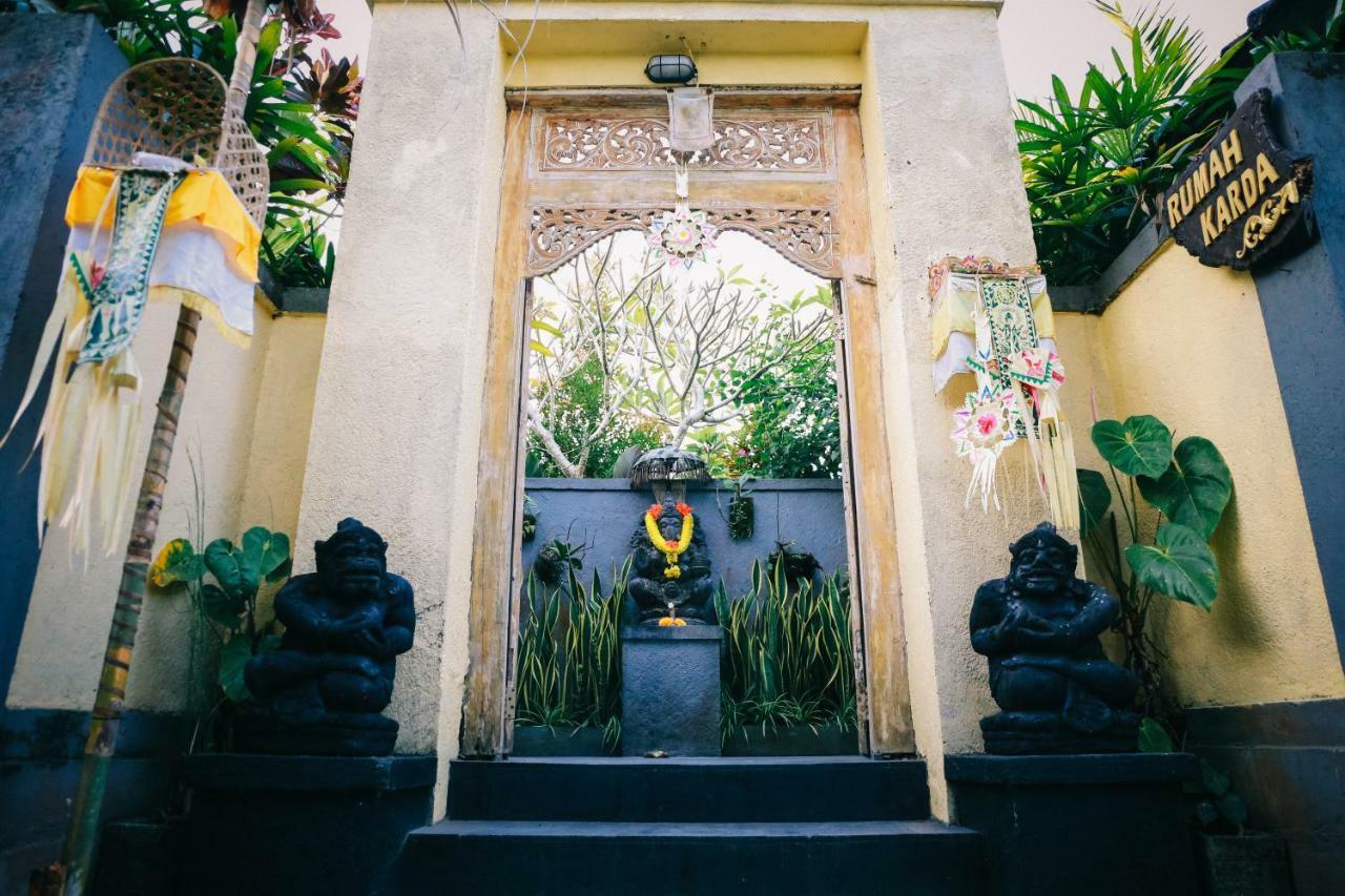 Rumah Karda Ubud Bagian luar foto